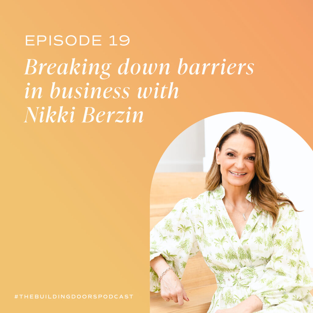 Breaking down barriers in business with Nikki Berzin